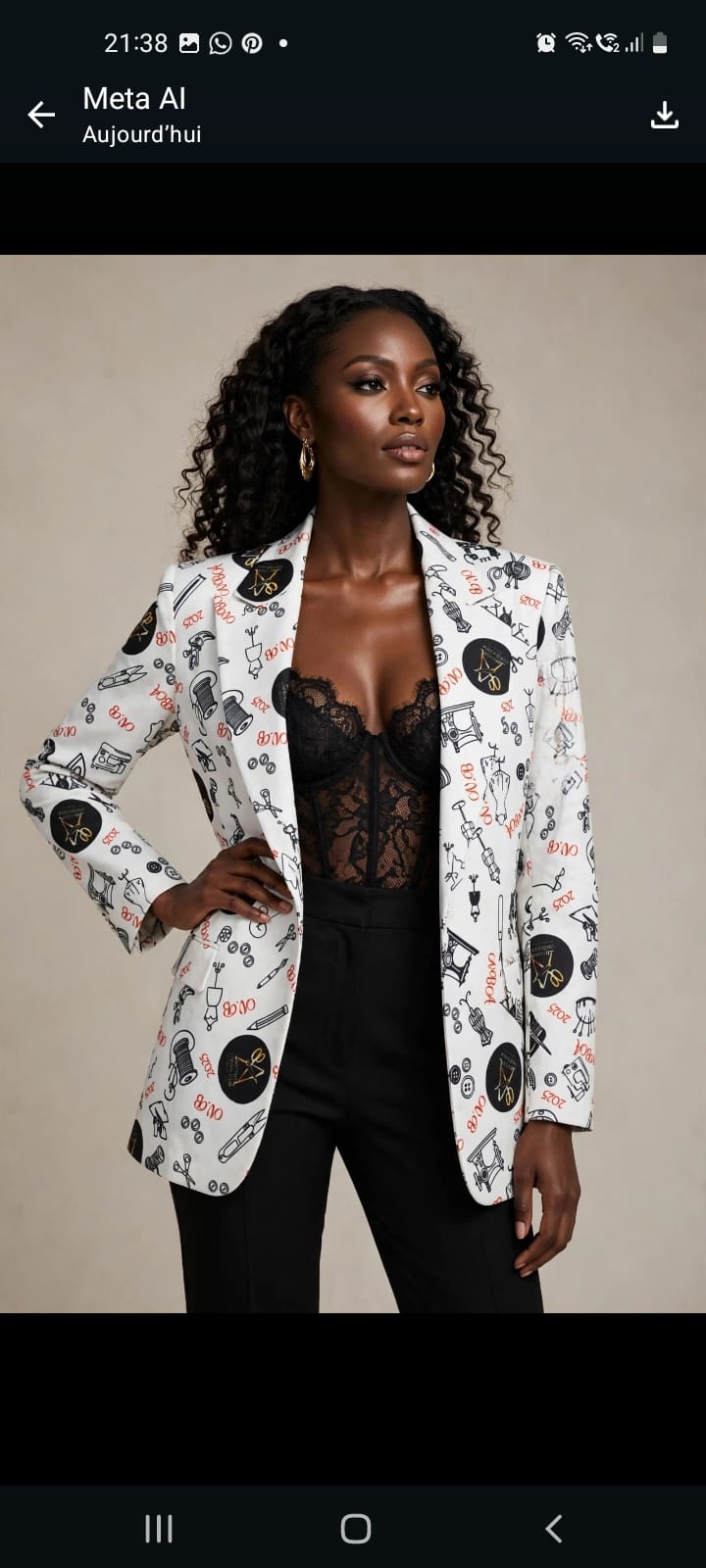 Costume femme — vue 2